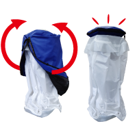 balloon cover stored